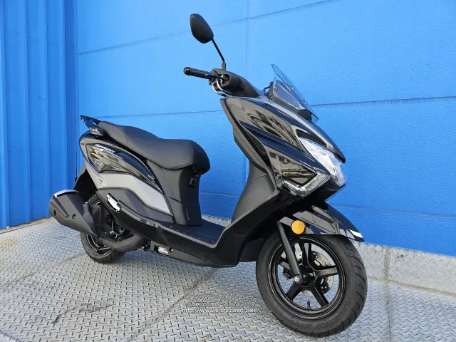 スズキ バーグマン125・2026(R8)初度登録(届出)年・ブラック・125cc