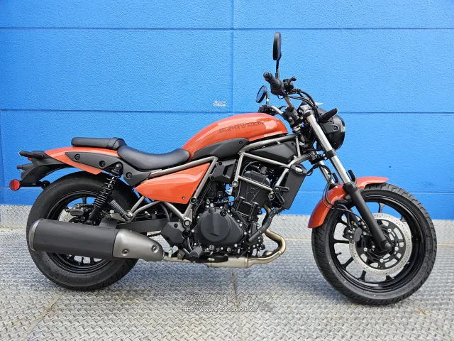 カワサキ エリミネーター 400・オレンジ・400cc・モトフリークウイリー