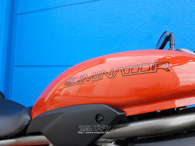 カワサキ エリミネーター 400・オレンジ・400cc・モトフリークウイリー