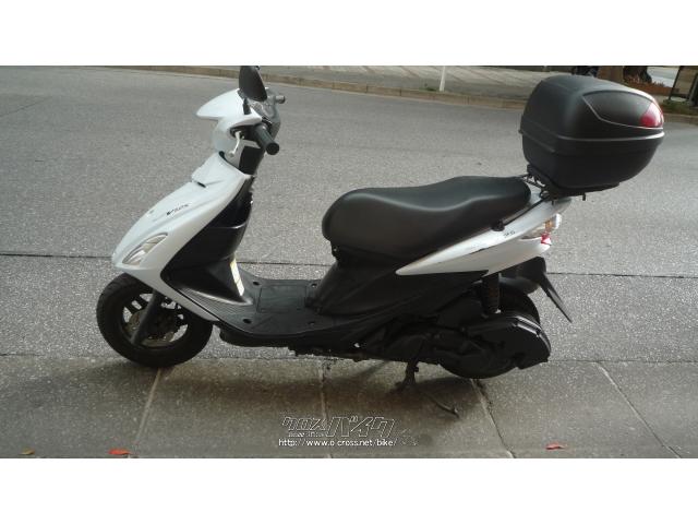 スズキ アドレスV125 S・ホワイト・125cc・バイクショップ那覇・43,448