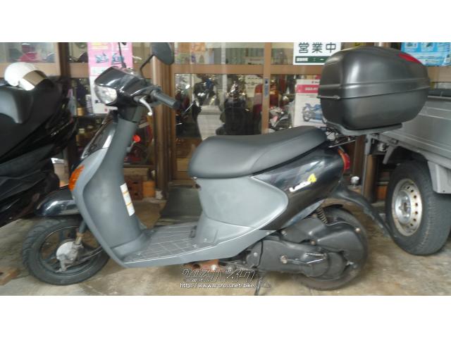 スズキ レッツ4・ブラック・50cc・バイクショップ那覇・9,888km・保証