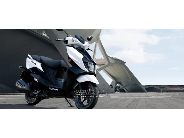 シャープなルックスとスポーティーな車体構成。 スズキ アヴェニス125