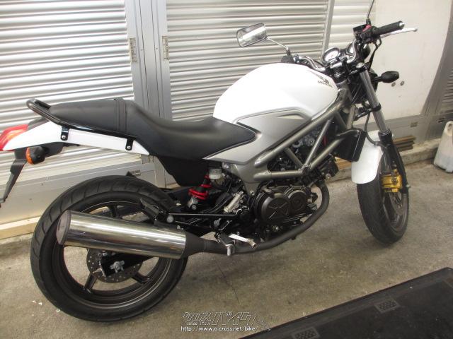 ホンダ VTR250・白・250cc・ホンダsports池原・16,976km・保証付・3