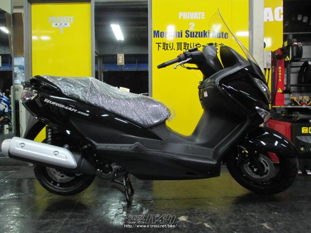 【千葉県船橋市発】スズキ バーグマン２００　L６　初度届出２０１７年　３８，２９０Km　黒色系　リアキャリア　社外スクリーン　ＥＴＣ 千葉県船橋市発】スズキ バーグマン200L6初度届出2017年38