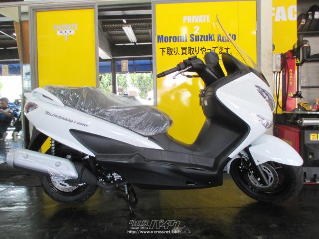 スズキ バーグマン200 ブリリアントホワイト・2020(R2)初度登録(届出