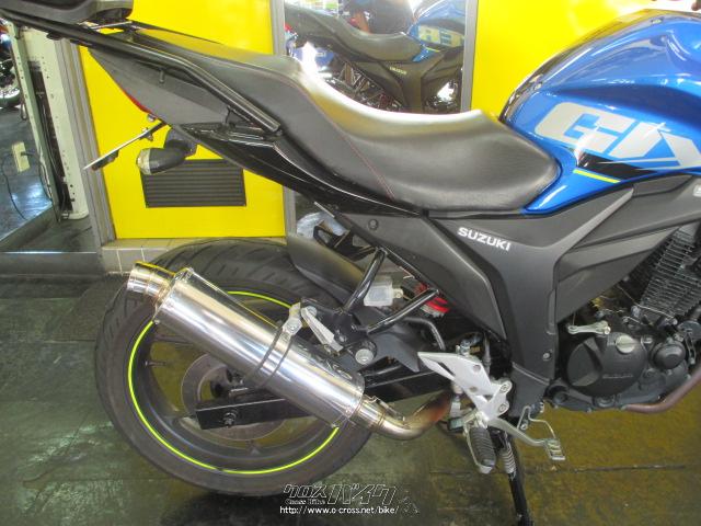 ビームスマフラー付き スズキ ジクサー