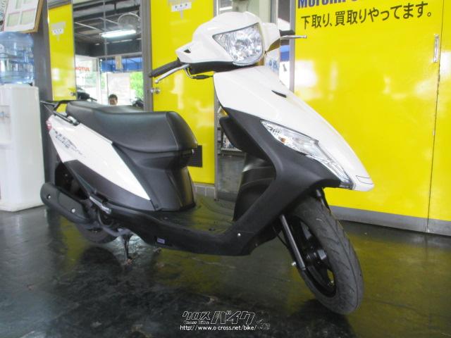 スズキ アドレス125 DT11Aモデル・2021(R3)初度登録(届出)年・ホワイト