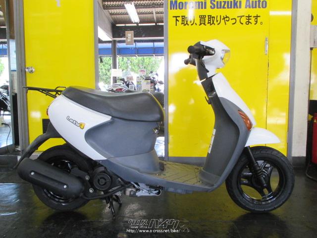 スズキ レッツ4 50・ホワイト・50cc・諸見スズキオート・疑義車(4桁 スズキ レッツ4 50・ホワイト・50cc・諸見スズキオート・疑義車(4桁
