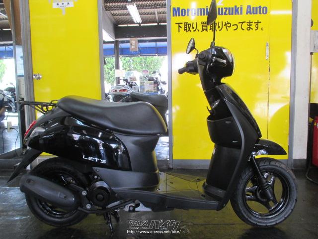 スズキ レッツ CA4AAモデル・2016(H28)初度登録(届出)年・ブラック