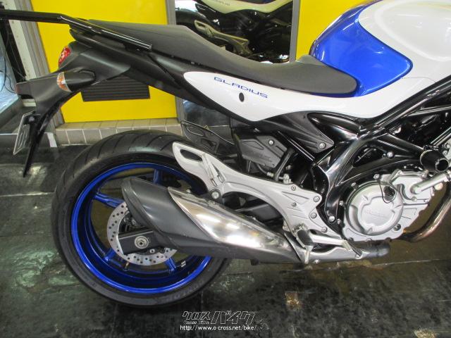 スズキ グラディウス 400 ABS リヤキャリヤ・エンジンガード付・2016