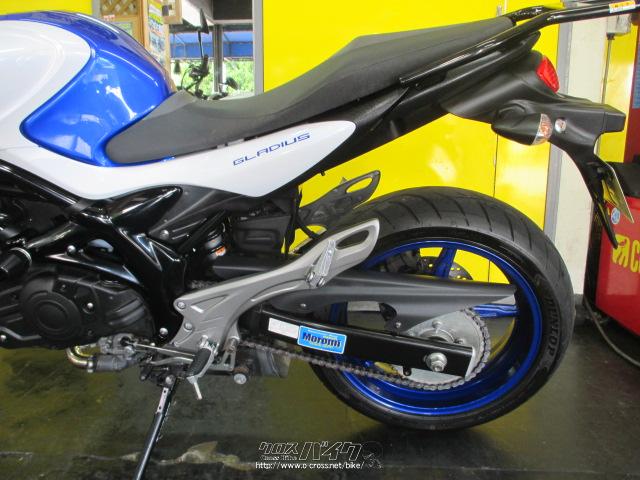 スズキ グラディウス 400 ABS リヤキャリヤ・エンジンガード付・2016