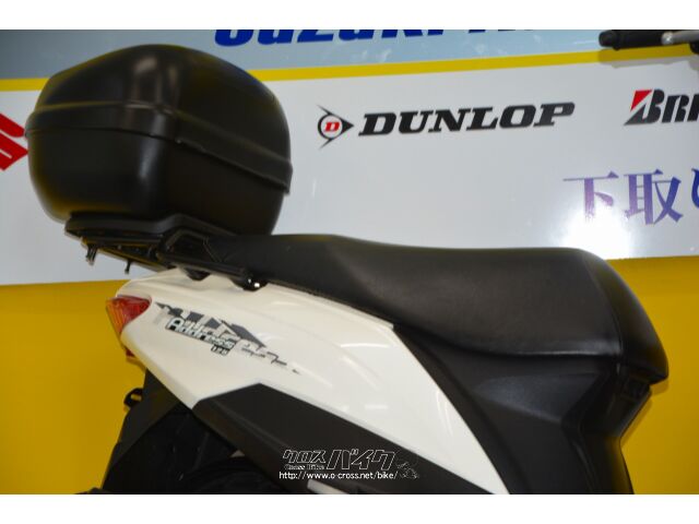 スズキアドバイザー店の当店では、バイクの知識が少ないお客様に解り易く説明すること スズキ アドレス125