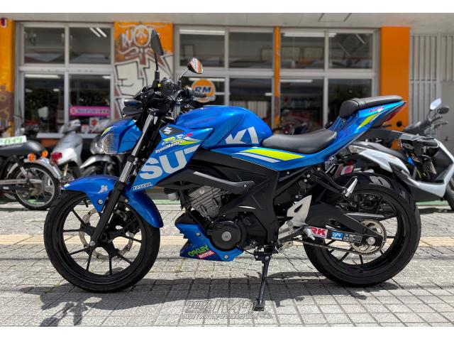 スズキ GSX-S125 ABS・2019(R1)初度登録(届出)年・トリトンブルー