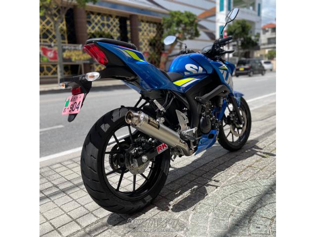 スズキ GSX-S125 ABS・2019(R1)初度登録(届出)年・トリトンブルー