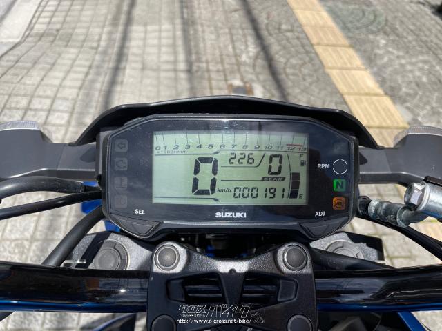 スズキ GSX-S125 ABS・2019(R1)初度登録(届出)年・トリトンブルー