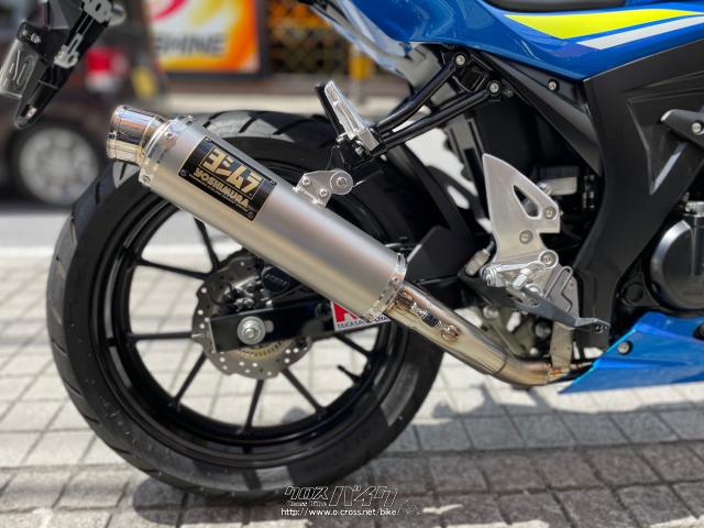スズキ GSX-S125 ABS・2019(R1)初度登録(届出)年・トリトンブルー
