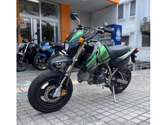 カワサキ KSR110・ブラックXグリーン・110cc・良栄モータース・2,733km 