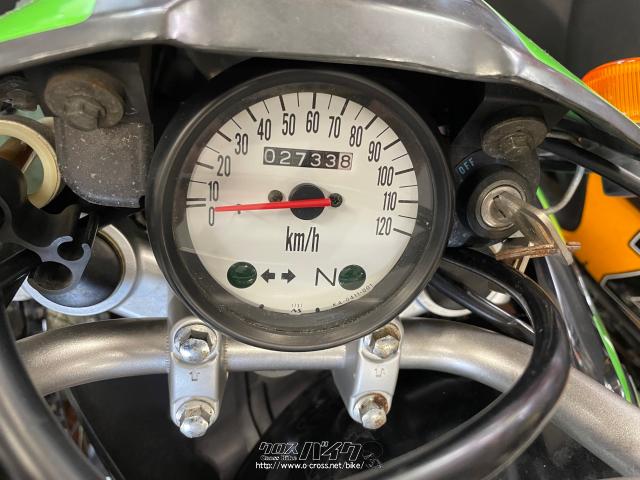 カワサキ KSR110・ブラックXグリーン・110cc・良栄モータース・2,733km