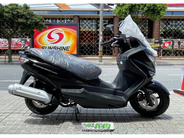 スズキ バーグマン200 ABS・2021(R3)初度登録(届出)年・ブラック