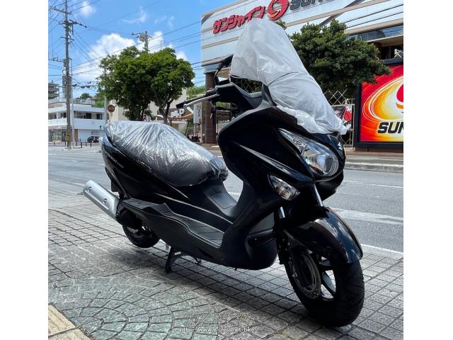 スズキ バーグマン200 ABS・2021(R3)初度登録(届出)年・ブラック