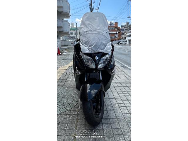 スズキ バーグマン200 ABS・2021(R3)初度登録(届出)年・ブラック