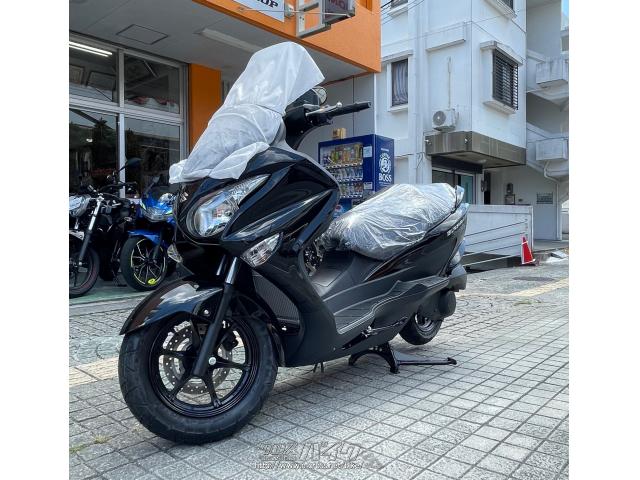スズキ バーグマン200 ABS・2021(R3)初度登録(届出)年・ブラック