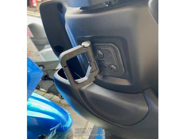 荷掛フックもあるので、バッグやお買い物袋も安心です スズキ アドレス125