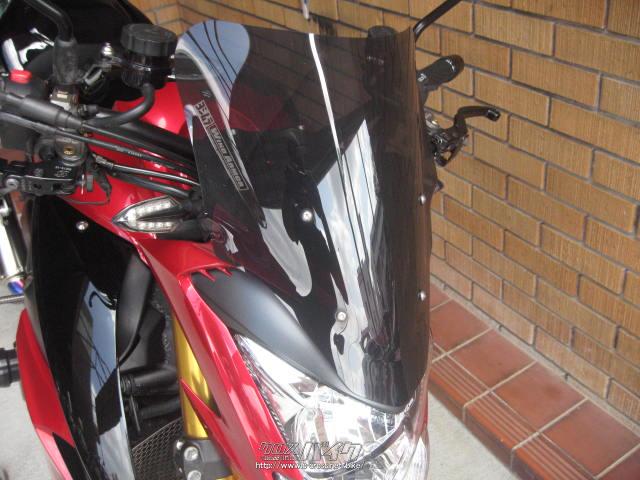 ヨシムラ ウインドアーマー、スフィアライト LEDヘッドライト、Y'sGEAR LEDウインカー、ETC2.0 スズキ GSX-S1000