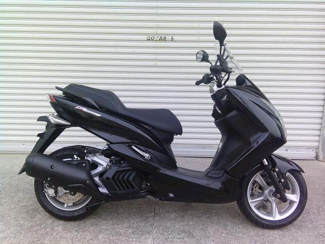 ヤマハ マジェスティS・黒・155cc・ゴヤオート 那覇店・4,125km・保証 