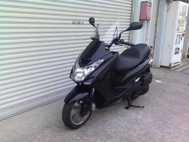 ヤマハ マジェスティS・黒・155cc・ゴヤオート 那覇店・4,125km・保証