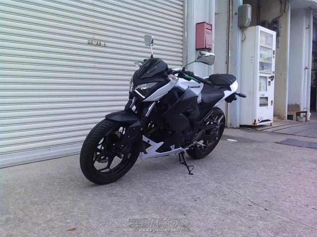 カワサキ Z250・白・250cc・ゴヤオート 那覇店・8,429km・保証付