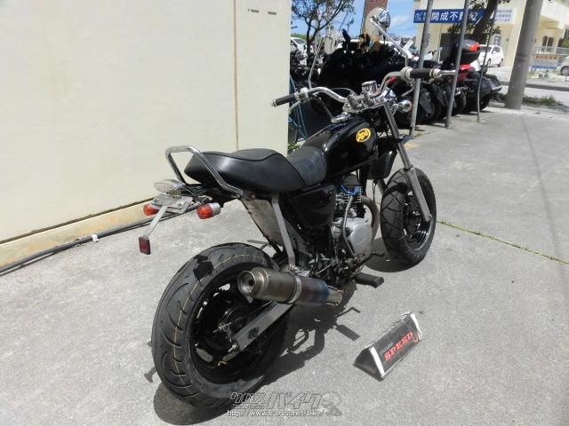 ホンダ エイプ50 ボアアップエンジンです・ブラック・80cc・サイクル