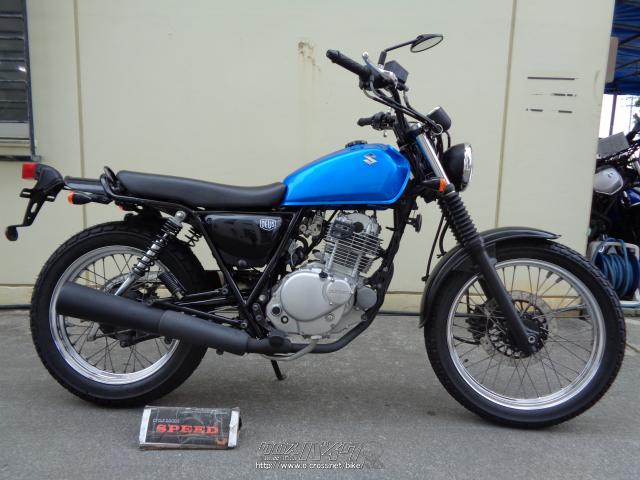 グラストラッカービックボーイスズキ 青 タンク チェッカーフラッグ スズキ グラストラッカー 250 ビッグボーイ・2014(H26)初度登録(届出