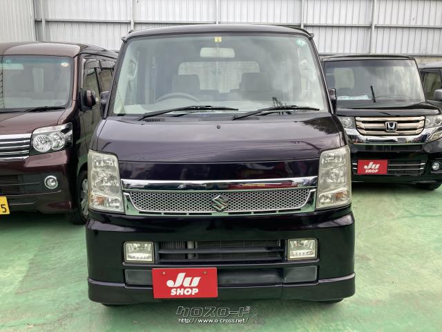 スズキ エブリイワゴン PZターボ 左パワースライドドア・HIDライト