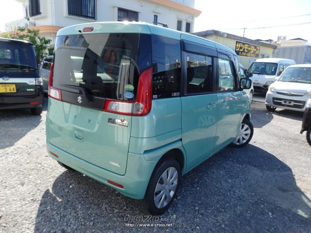 スペーシア スズキ スペーシア X・2014(H26)年式・Lグリーン・660cc・サン