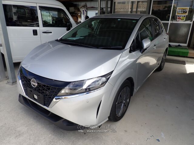 日産 ノート 1.2 X・2023(R5)年式・ブリリアントシルバー・1200cc