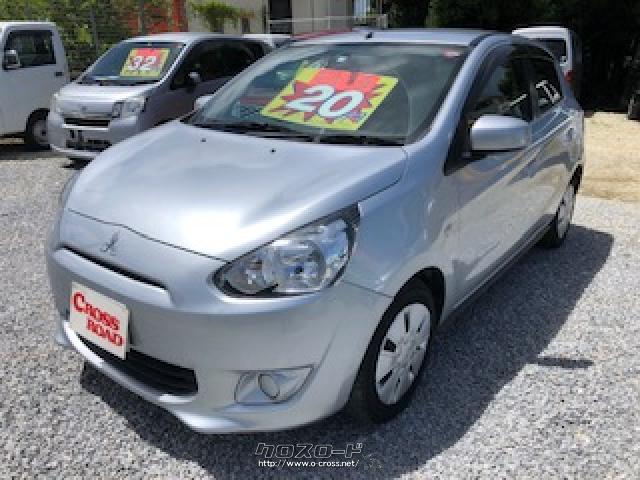 シルバー 三菱2018年製 三菱 ミラージュ・2013(H25)年式・シルバー・1000cc・CAR SHOP T・NET