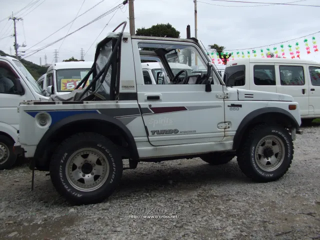 スズキ ジムニー ・幌車・JA11・1990(H2)年式・ホワイト・660cc