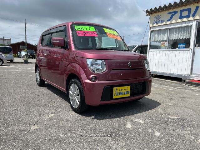 スズキ MRワゴン 660 X・2014(H26)年式・カシスピンクパールメタリック