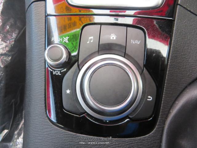 オーディオコントロールコマンダー、つまみを回して真ん中を押すと決定、操作に慣れたら簡単です。 マツダ アクセラスポーツ