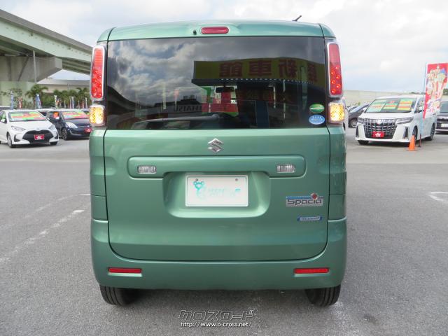 ハイブリッドでJC08モード30.0km/Lの低燃費☆両側スライドドア☆ナビプレゼント!ナビ・CD・DVD・ブルートゥース・ドライブレコーダー☆プッシュスタート&スマートキー×2☆総額すべてコミ込み! スズキ スペーシア