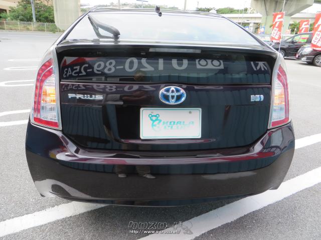 ☆純正15インチAW☆LEDライト&オートライト☆プッシュスタート&スマートキー×2☆7インチワイドナビ・フルセグTV・CD・DVD・ブルートゥース・バックカメラ・ETC付き☆オートエアコン☆ トヨタ プリウス