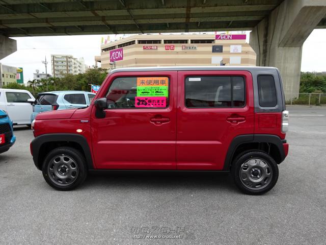 車検R7年1月迄☆サビ止め施工付き☆ボディーガラスコーティング施工付き☆レーダーブレーキサポート搭載☆安心・新車保証継承付き☆ハイブリッドでJC08モード30.4km/Lの低燃費☆オプションサービス有 スズキ ハスラー