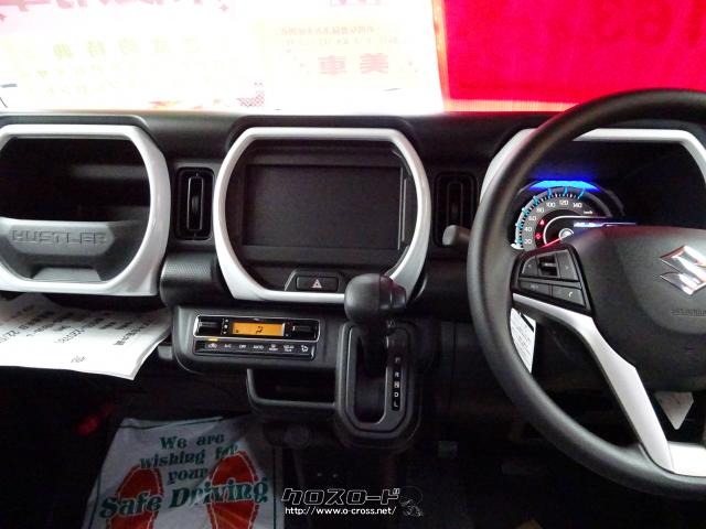 センターパネル、オーディオレス車ですが、お好きなオーディオ又はナビ選べます!オートエアコン、ハンドルの位置に近く便利なインパネATシフトです。 スズキ ハスラー