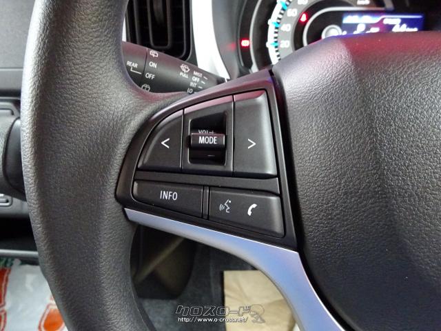 ←左 オーディオ操作可能なステアリングオーディオスイッチ付き! スズキ ハスラー