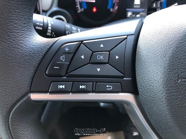 ハンドルから手を離さず音量調整やチャンネル変更が可能!! 日産 デイズ