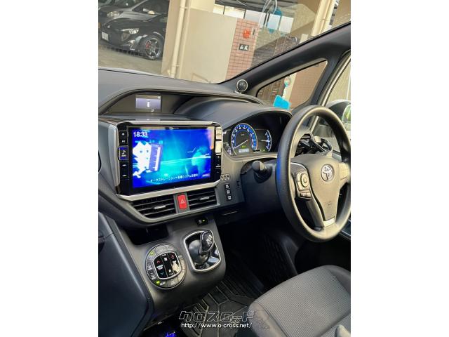 この車のセールスポイントはアルパインのBIG Xナビ&スピーカーシステム・後席モニター40万相当が組まれております! 11インチのナビはタブレットを見ている感じ! しかも音響はアルパインならでは純正では味わえないサウンドです トヨタ ヴォクシー