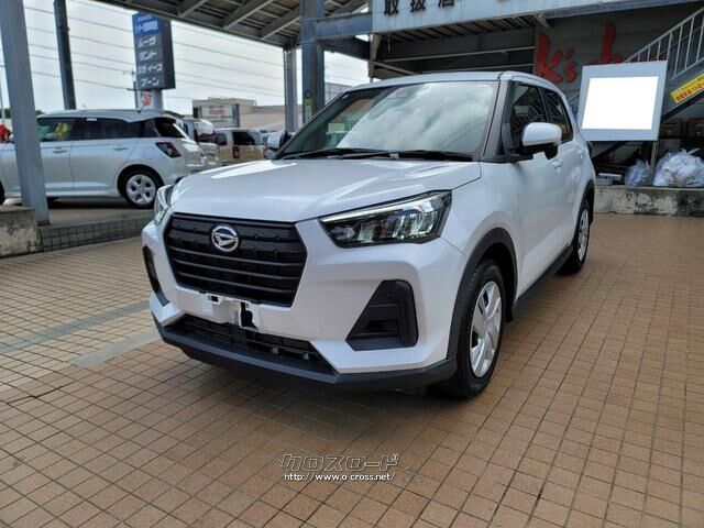 ダイハツ ロッキー 1.0 L・2021(R3)年式・シャイニングホワイト