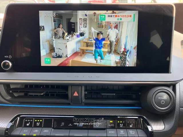 テレビ付いています トヨタ プリウス