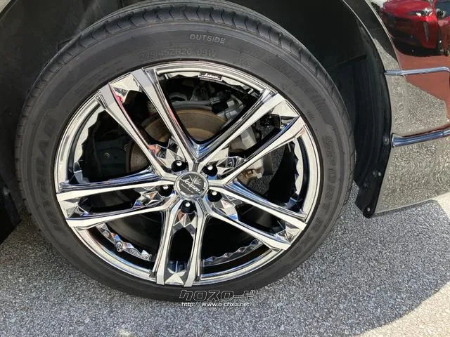 左後輪 トヨタ ハリアーハイブリッド